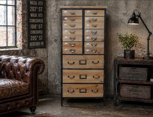 Armadio multi cassetto cornice
