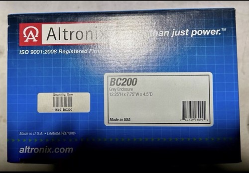 Contenitore grigio altronix - contenitore,