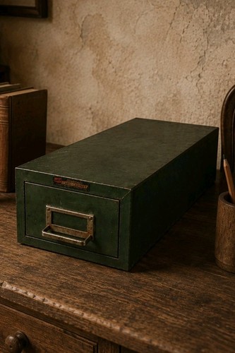 Cassetta archivio catalogo