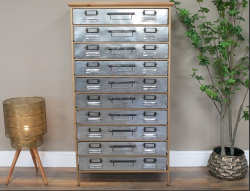 Armadio multi cassetto stile
